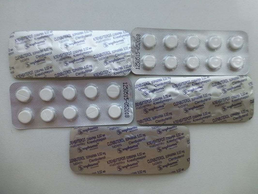 Сlenbuterol 0,02mg 50 pills buy online