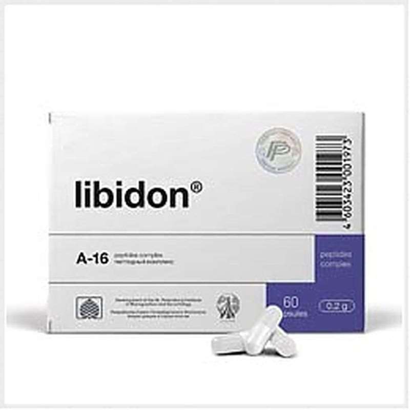 Libidon 60 capsules peptide bioregulator vitality and strength for men's health