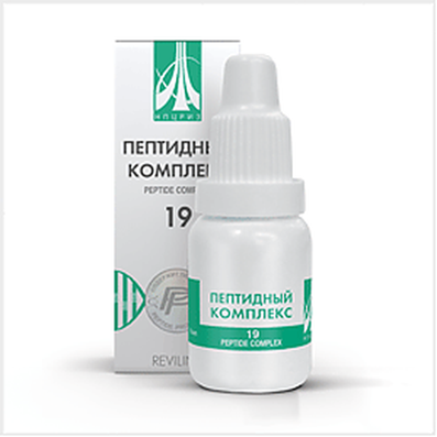 Peptide complex 19 10ml for best prevention of migraine, depending on the weather