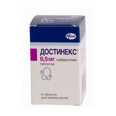 Dostinex 0.5mg 8 pills buy hypoprolactinemic online